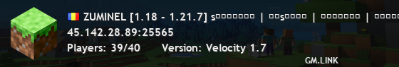 ZUMINEL [1.18 - 1.21.7] #ᴋᴏᴍᴜɴɪᴛᴀꜱ ꜱᴇʜᴀᴛ