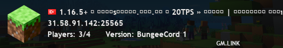 1.16.5+ ⚡ ʀᴇᴠᴜsᴄʀᴀꜰᴛ.ᴄᴏᴍ.ᴛʀ ⚡ 20TPS » ᴛᴏᴡɴʏ | ᴍᴀᴄᴇʀᴀʏᴀ ʜᴀᴢıʀ ᴍısıɴ | ѕᴋʏʙʟᴏᴄᴋ «