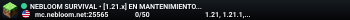 NEBLOOM SURVIVAL • [1.21.x] EN MANTENIMIENTO | discord.nebloom.net