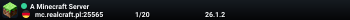 A Minecraft Server