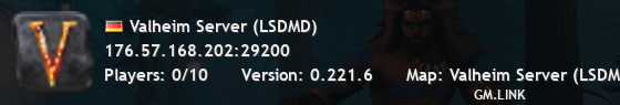 Valheim Server (LSDMD)