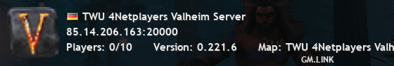 TWU 4Netplayers Valheim Server