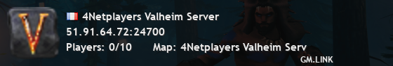 4Netplayers Valheim Server