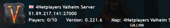4Netplayers Valheim Server
