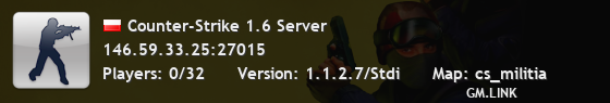Counter-Strike 1.6 Server