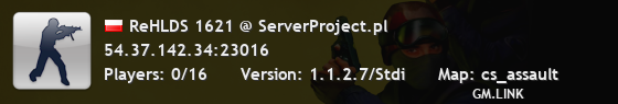 ReHLDS 1621 @ ServerProject.pl
