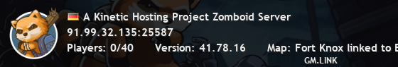 A Kinetic Hosting Project Zomboid Server