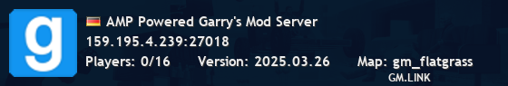 AMP Powered Garry's Mod Server