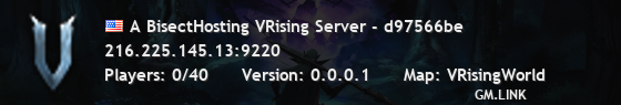 A BisectHosting VRising Server - d97566be