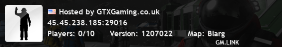 Hosted by GTXGaming.co.uk