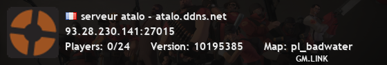 serveur atalo - atalo.ddns.net