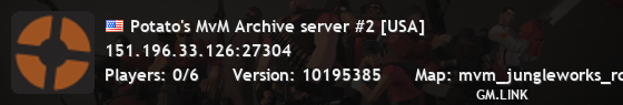 Potato's MvM Archive server #2 [USA]