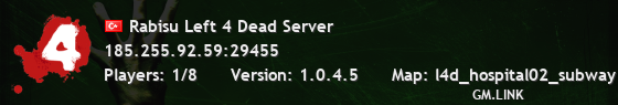 Rabisu Left 4 Dead Server