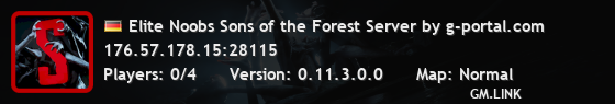 Elite Noobs Sons of the Forest Server by g-portal.com