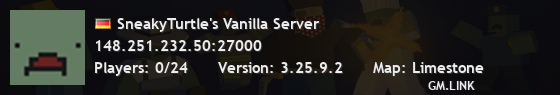 SneakyTurtle's Vanilla Server