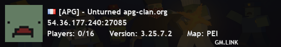 [APG] - Unturned apg-clan.org
