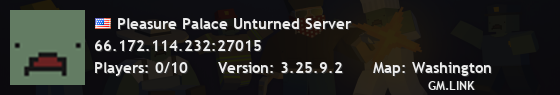 Pleasure Palace Unturned Server