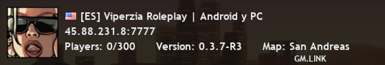 [ES] Viperzia Roleplay | La vuelta de un grande!