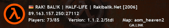 RAK! BAL!K | HALF-LIFE | Rakibalik.Net [2006]