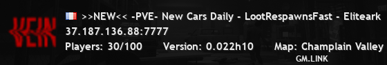 >>NEW<< -PVE- New Cars Daily - LootRespawnsFast - Eliteark