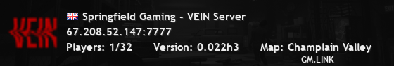 Springfield Gaming - VEIN Server