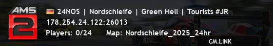 24NOS | Nordschleife | Green Hell | Tourists #JR
