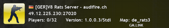 [GER]V8 Rats Server - audifire.ch