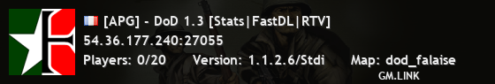 [APG] - DoD 1.3 [Stats|FastDL|RTV]