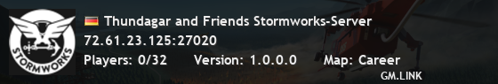 Thundagar and Friends Stormworks-Server