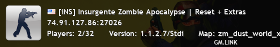[iNS] Insurgente Zombie Apocalypse | Reset + Extras