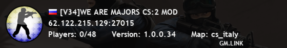 [V34]WE ARE MAJORS CS:2 MOD