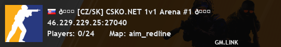 🌍 [CZ/SK] CSKO.NET 1v1 Arena #1 🚀
