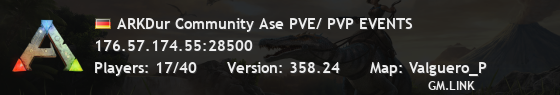 ARKDur Community Ase PVE/ PVP EVENTS