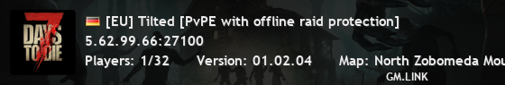 [EU] Tilted [PvPE with offline raid protection]