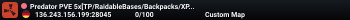 Predator PVE 5x[TP/RaidableBases/Backpacks/XP/Skins/RestoreUpon