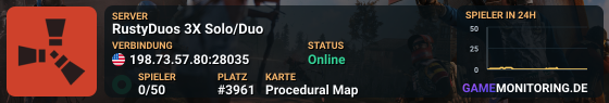 RustyDuos 3X Solo/Duo