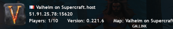 Valheim on Supercraft.host