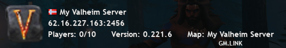 My Valheim Server