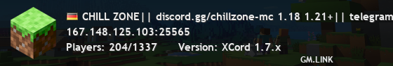 CHILL ZONE|| discord.gg/chillzone-mc 1.18 1.21+|| telegram.me/chillzoneMC -