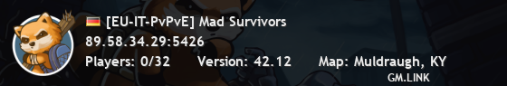 [EU-IT-PvPvE] Mad Survivors