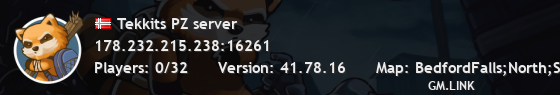 Tekkits PZ server
