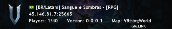 [BR/Latam] Sangue e Sombras - [RPG]