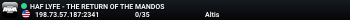 HAF LYFE - THE RETURN OF THE MANDOS