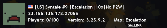 [US] Syntale #9 |Escalation|10x|No P2W|