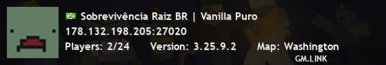 Sobrevivência Raiz BR | Vanilla Puro