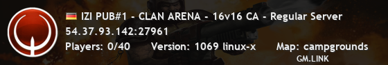 IZI PUB#1 - CLAN ARENA - 16v16 CA - Regular Server