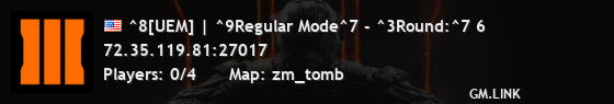 ^8[UEM] | ^9Regular Mode^7 - ^3Round:^7 6