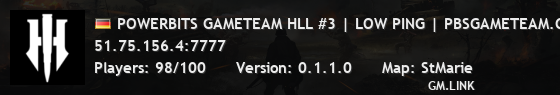 POWERBITS GAMETEAM HLL #3 | LOW PING | PBSGAMETEAM.COM