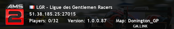 LGR - Ligue des Gentlemen Racers