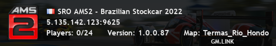 SRO AMS2 - Brazilian Stockcar 2022